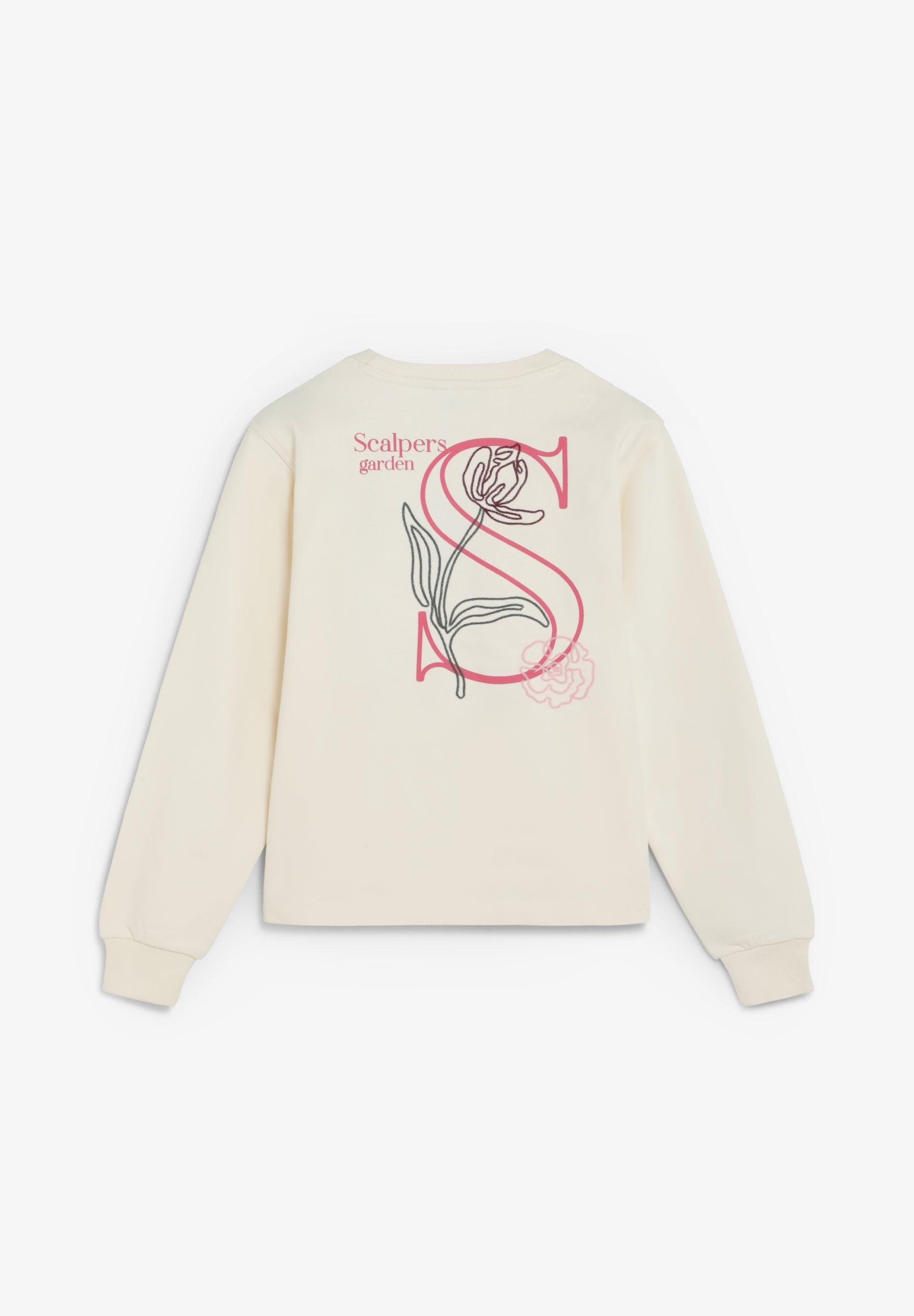 SWEATSHIRT COM BORDADO FLORAL
