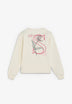 SWEATSHIRT COM BORDADO FLORAL