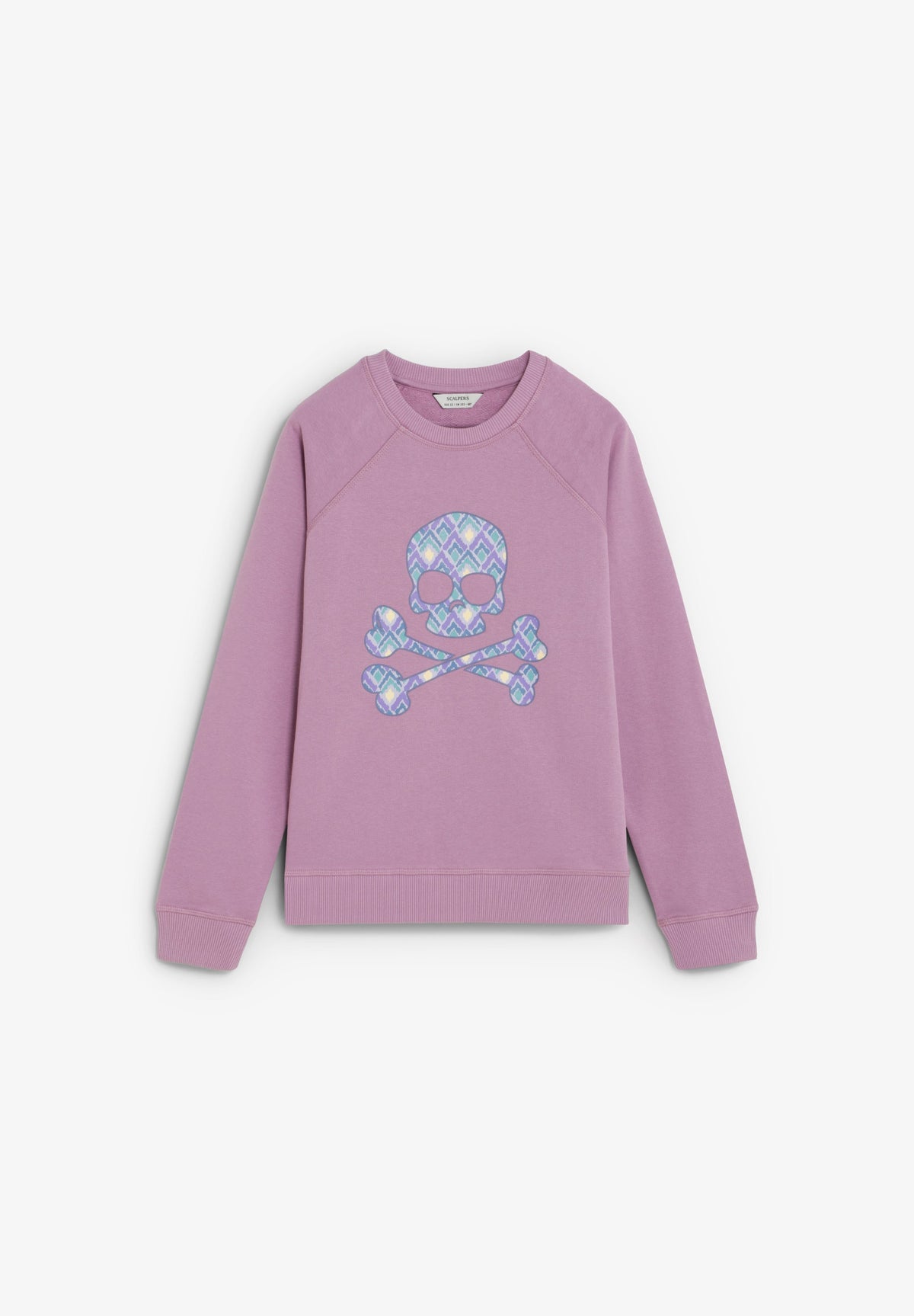 SWEATSHIRT COM PADRÃO DE SKULL