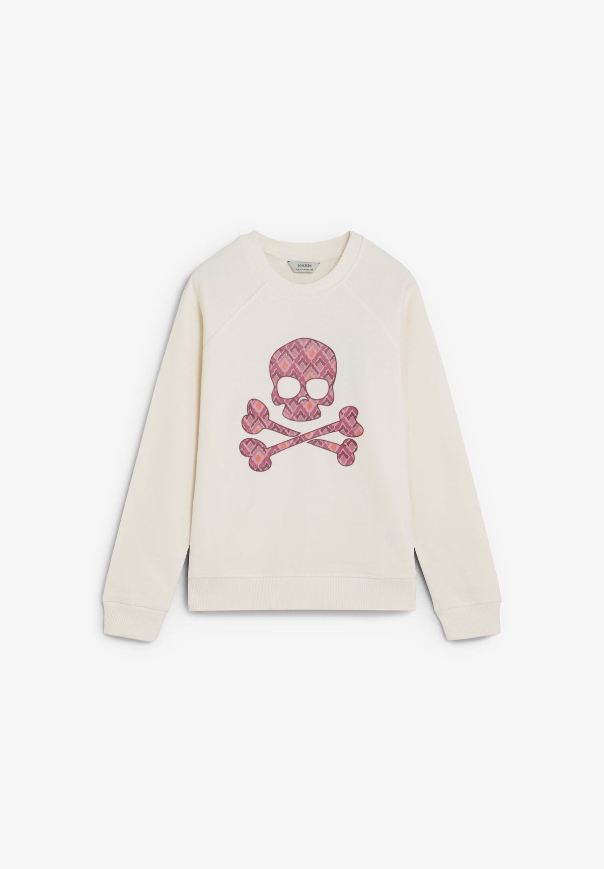 SWEATSHIRT COM PADRÃO DE SKULL
