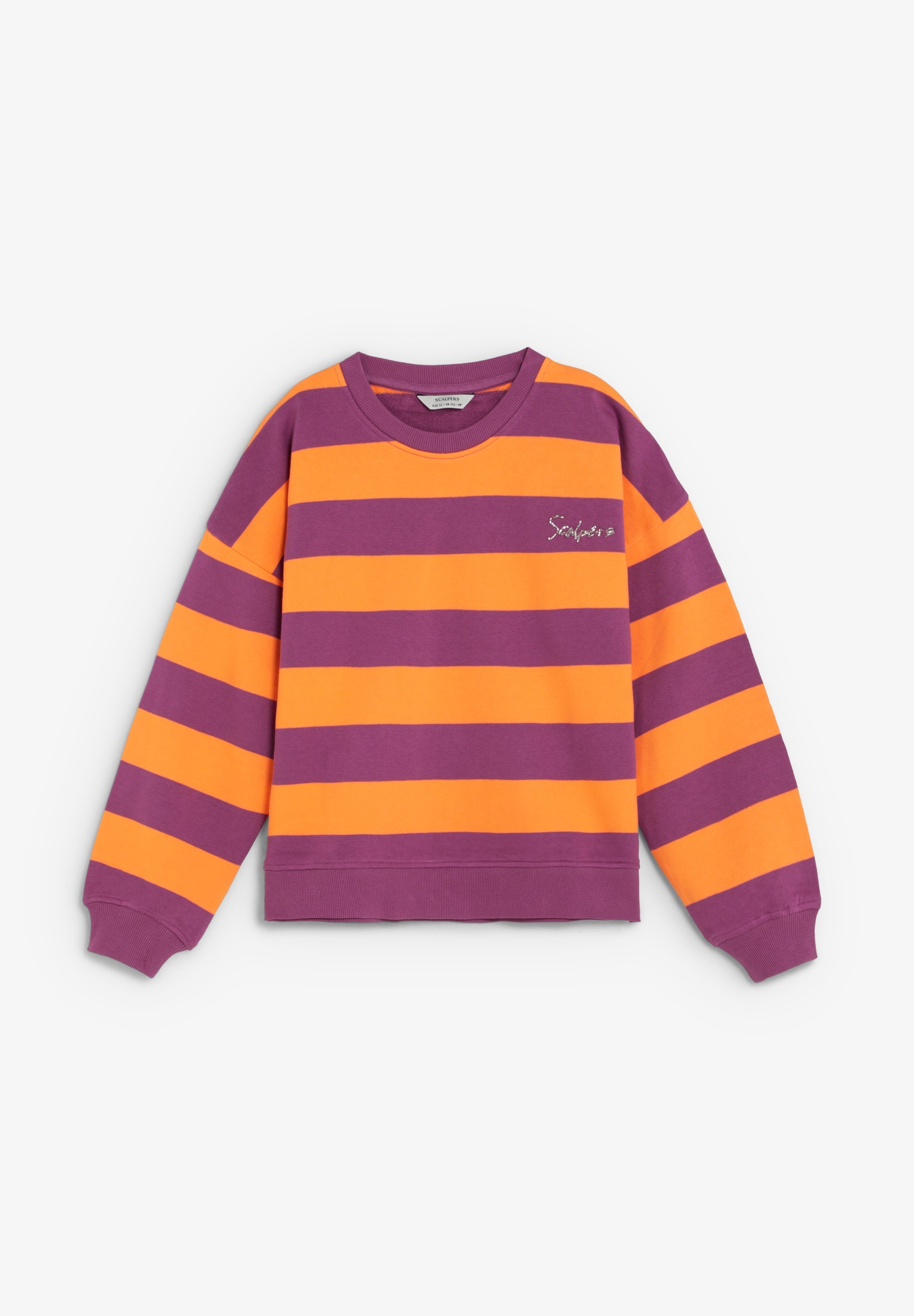 SWEATSHIRT ÀS RISCAS RELAXED FIT
