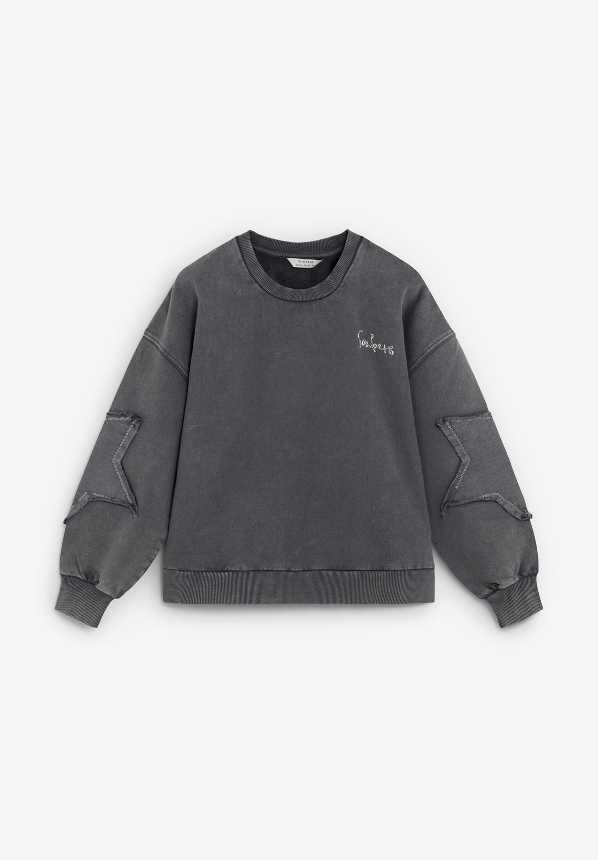 SWEATSHIRT COM PORMENOR NAS MANGAS