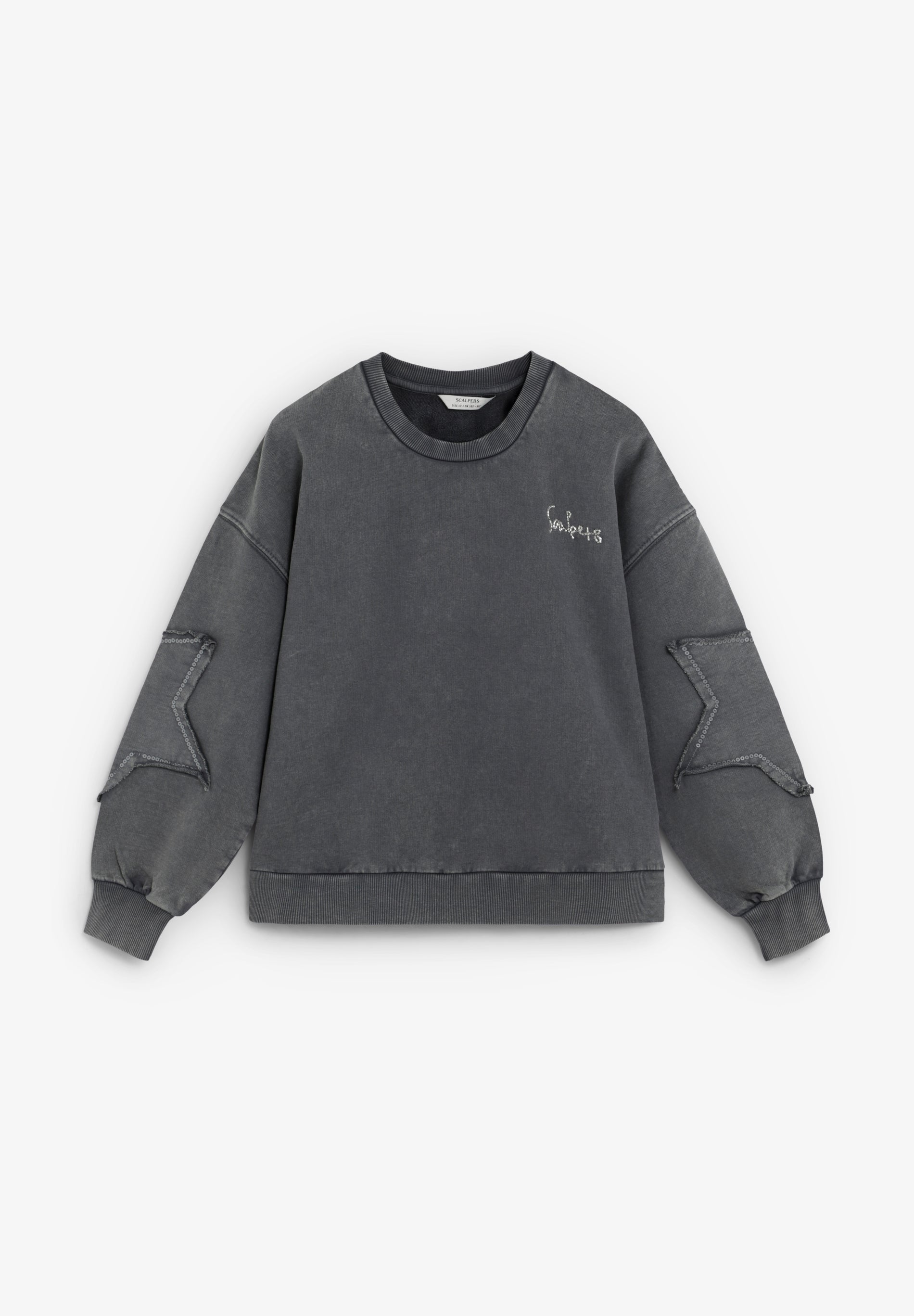 SWEATSHIRT COM PORMENOR NAS MANGAS
