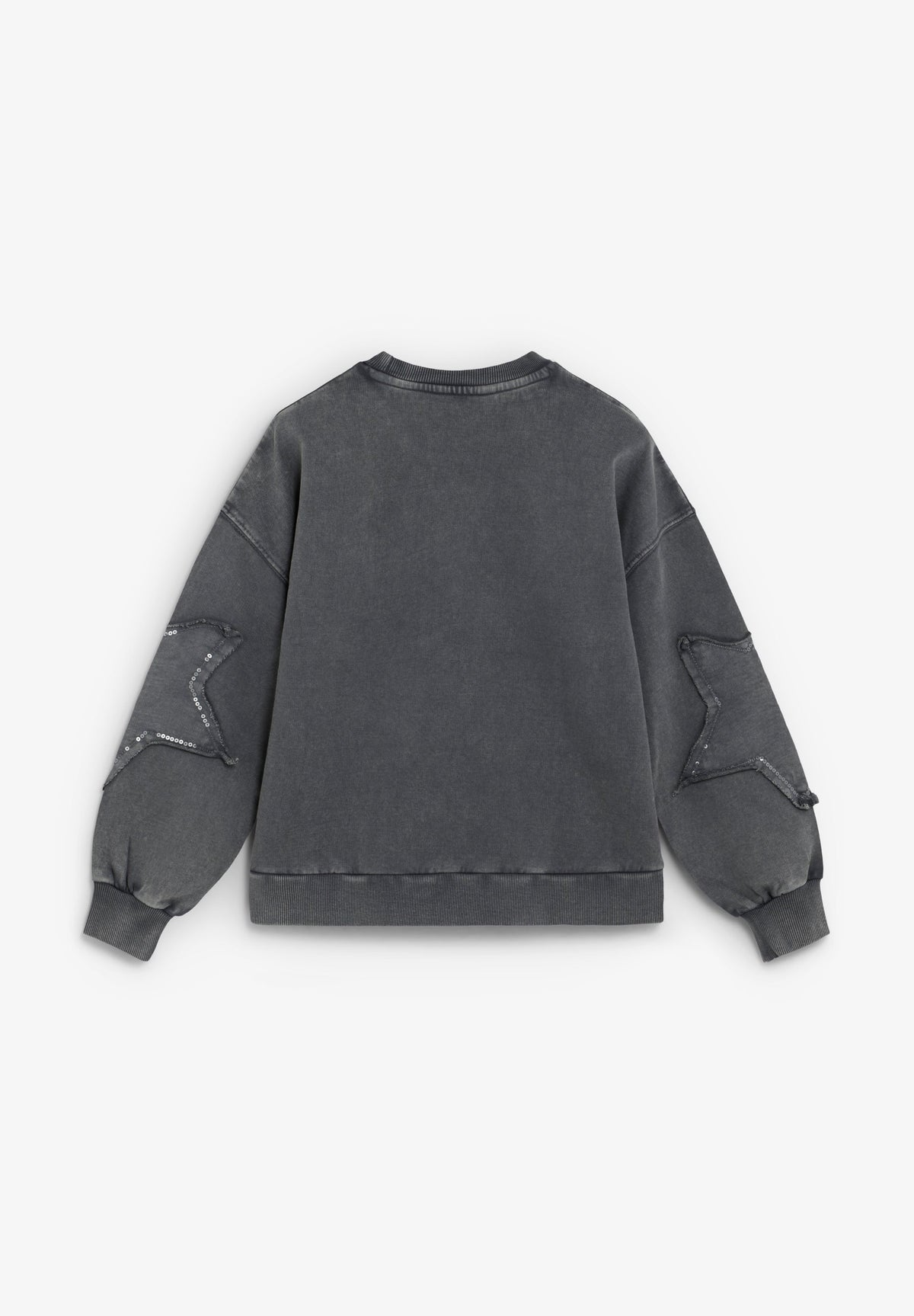 SWEATSHIRT COM PORMENOR NAS MANGAS