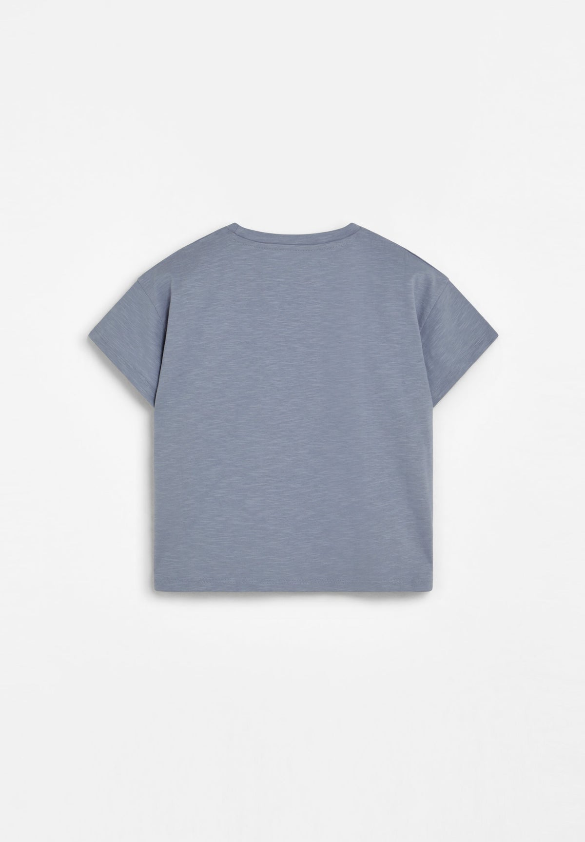 T-SHIRT RELAXED COM PADRÃO METALIZADO