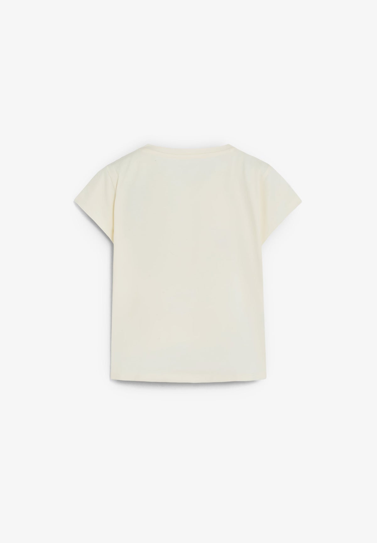 T-SHIRT COM PADRÃO À FRENTE