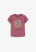 T-SHIRT COM PADRÃO À FRENTE