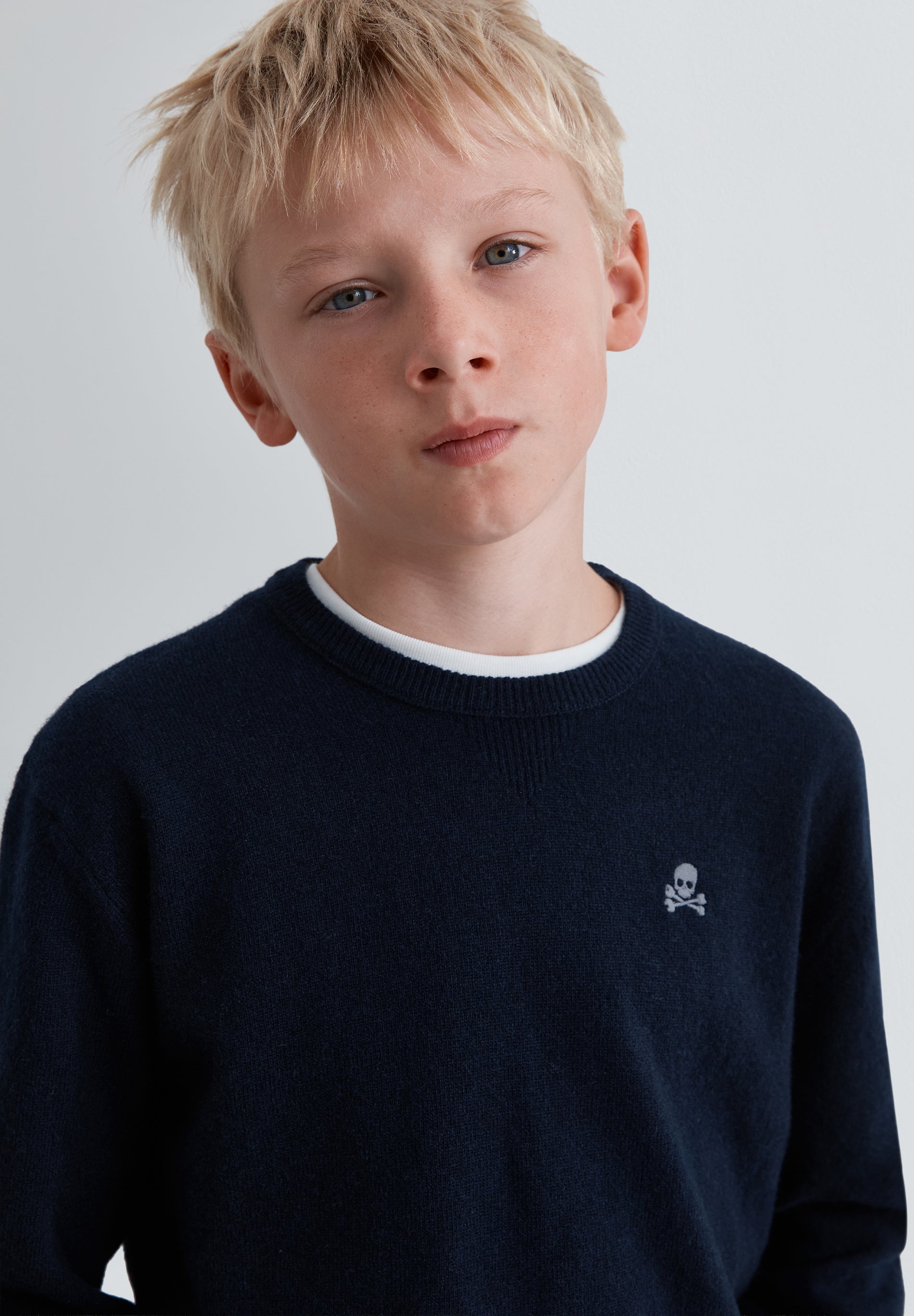 SWEATER COTOVELEIRAS EM CONTRASTE