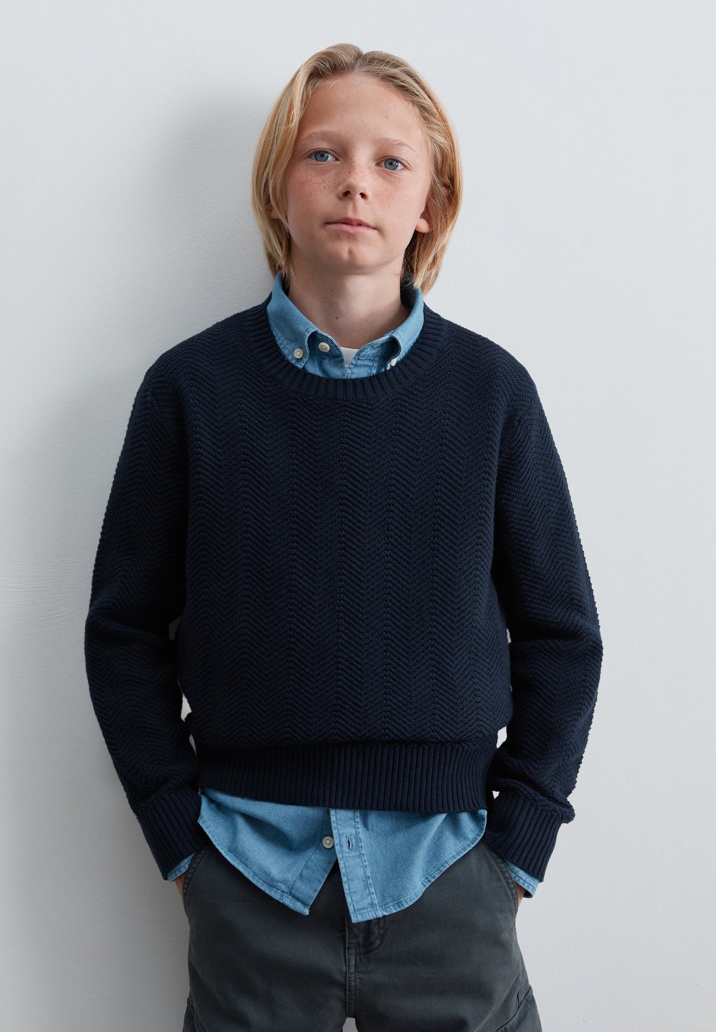 SWEATER DE MALHA ESPIGA