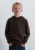 SWEATER TRICOT COM CAPUZ