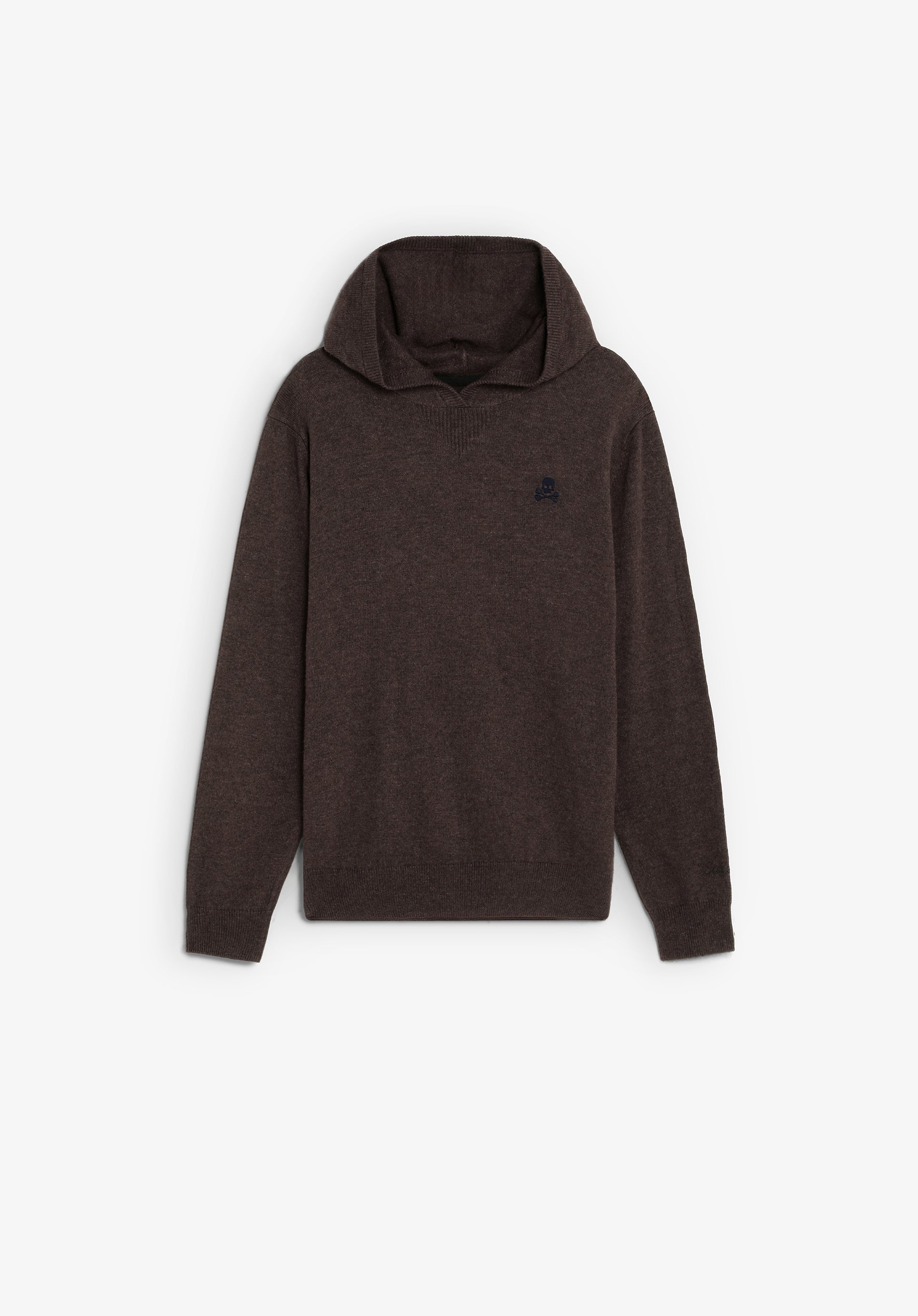 SWEATER TRICOT COM CAPUZ