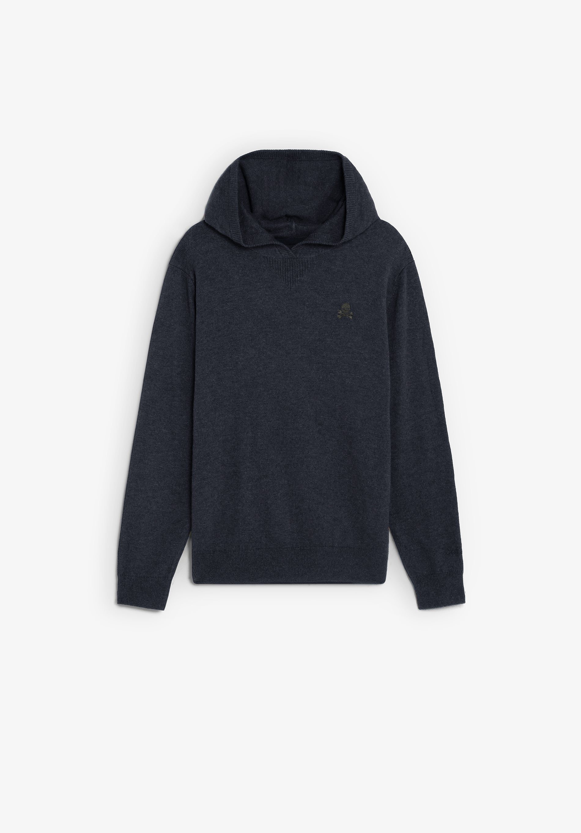 SWEATER TRICOT COM CAPUZ