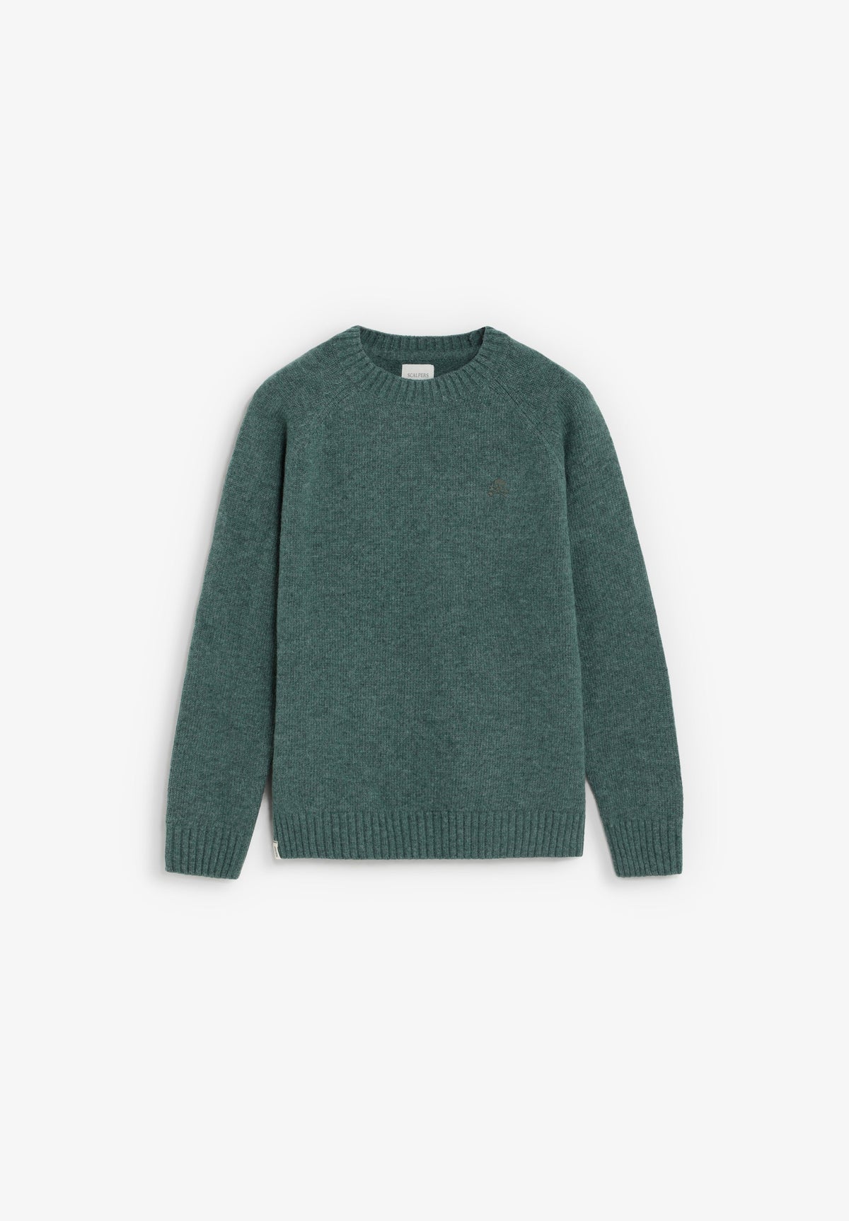 SWEATER DE LÃ COM DECOTE REDONDO