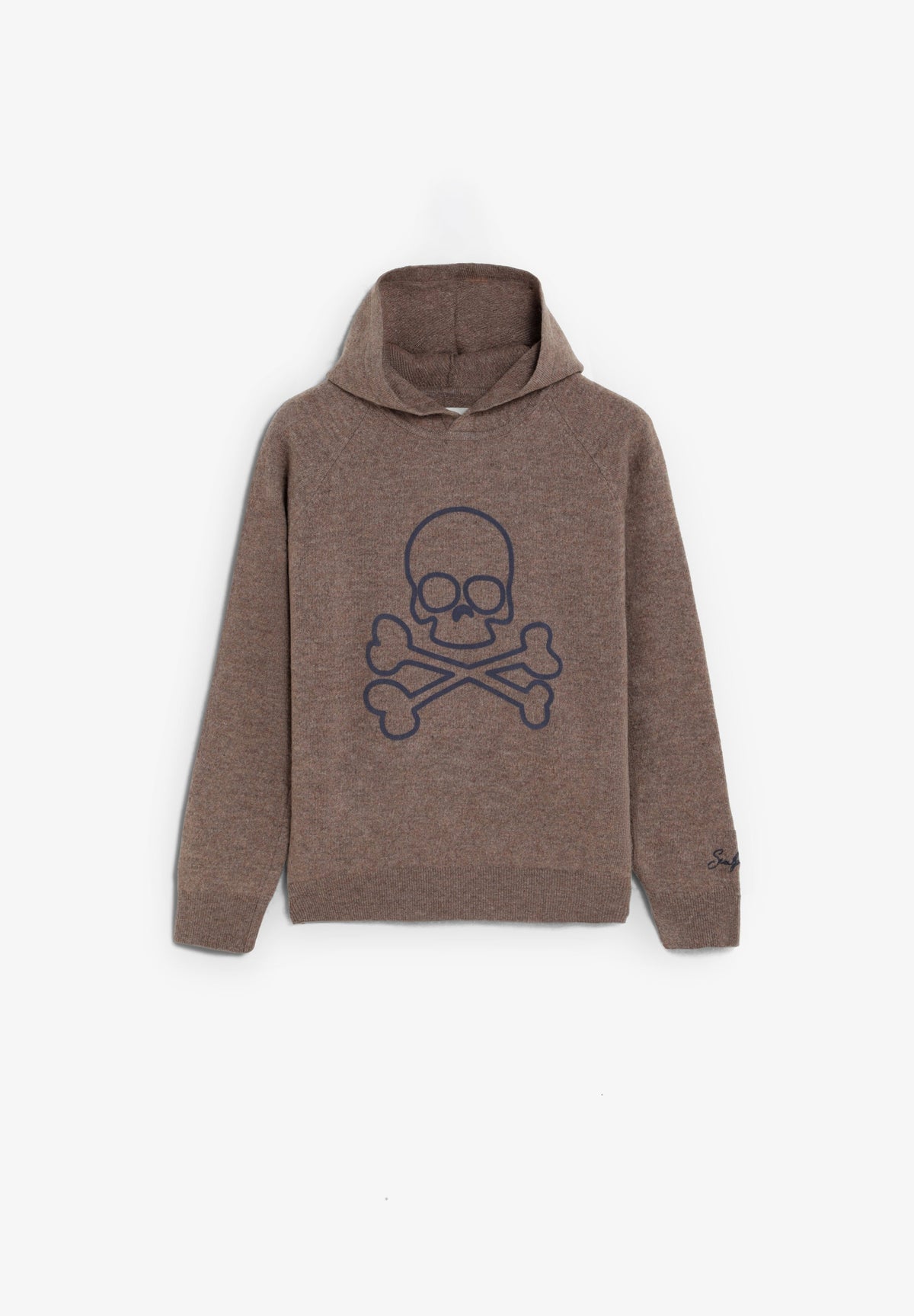 SWEATER TRICOT COM CAPUZ