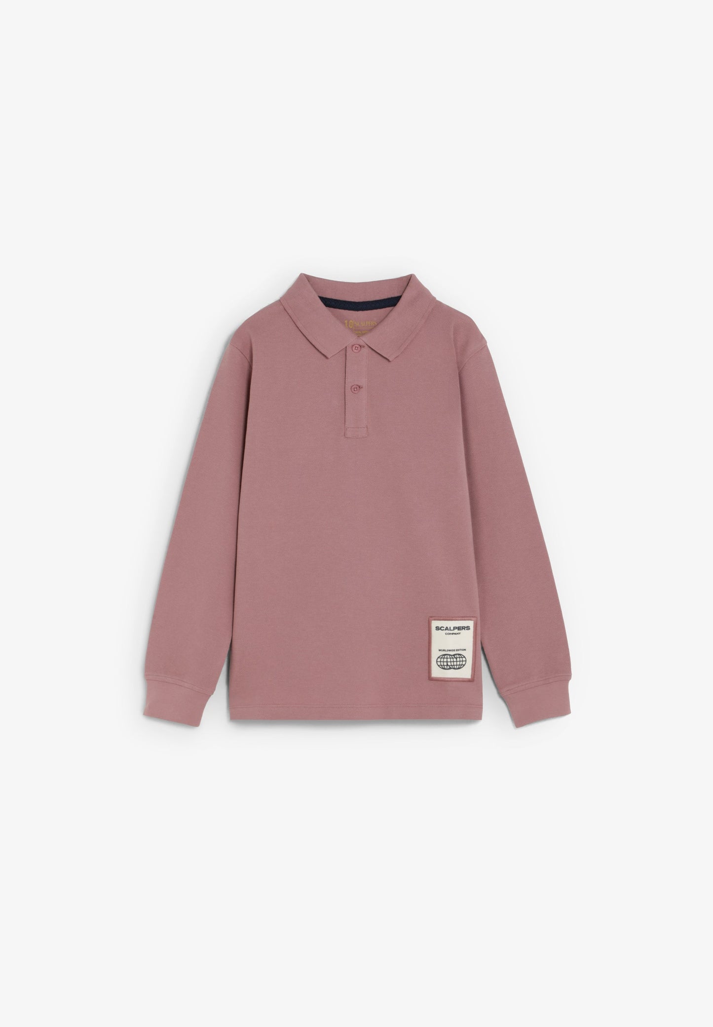 SCBACK SKULL LS POLO KIDS