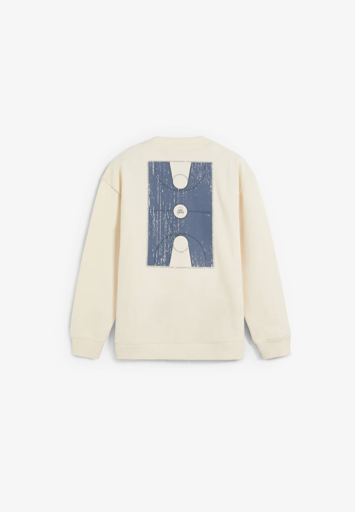 SWEATSHIRT COM PADRÃO BASKET