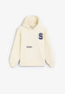 SWEATSHIRT COM CAPUZ E REMENDO ATRÁS