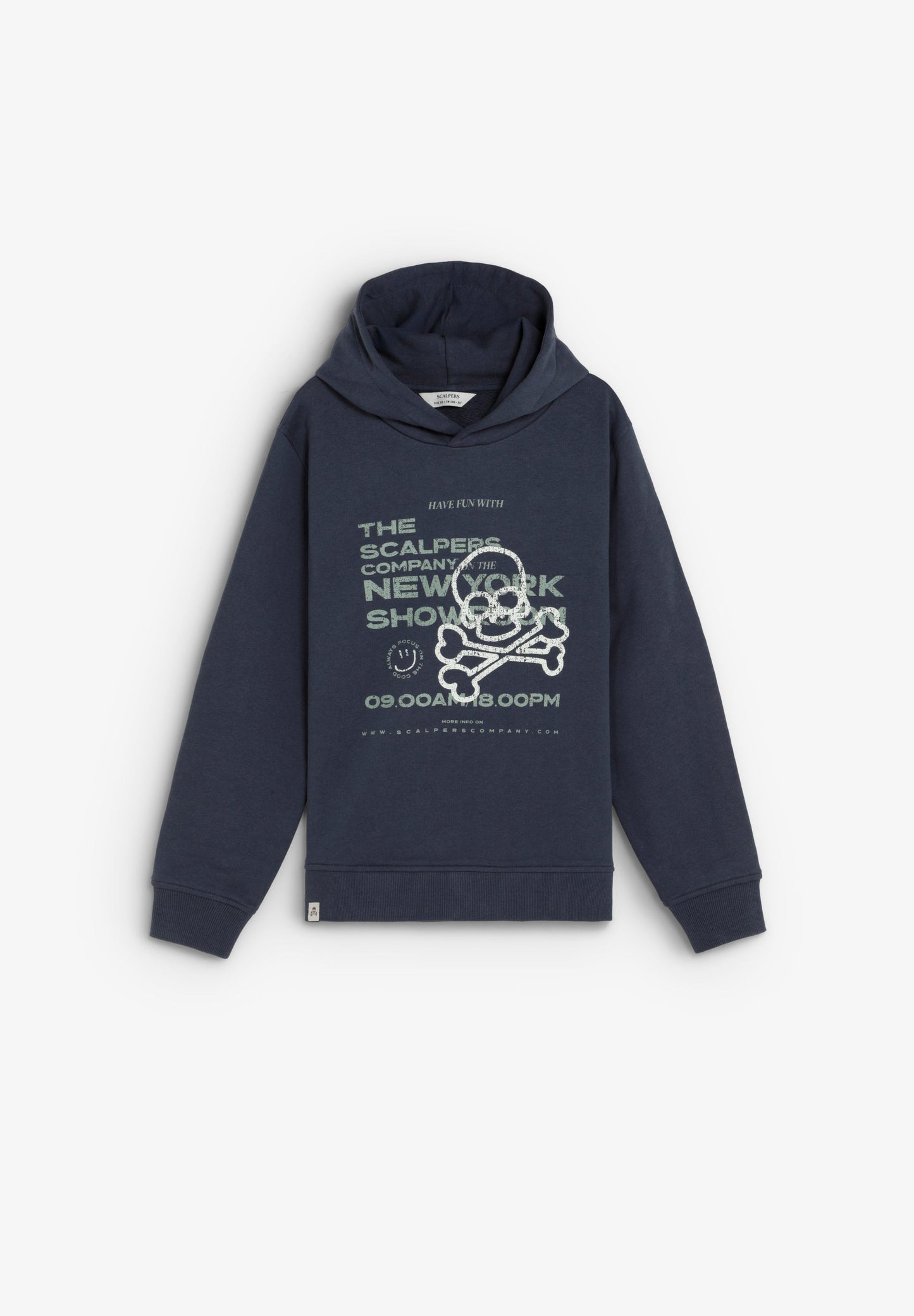 SWEAT COM CAPUZ COM EFEITO LAVADO
