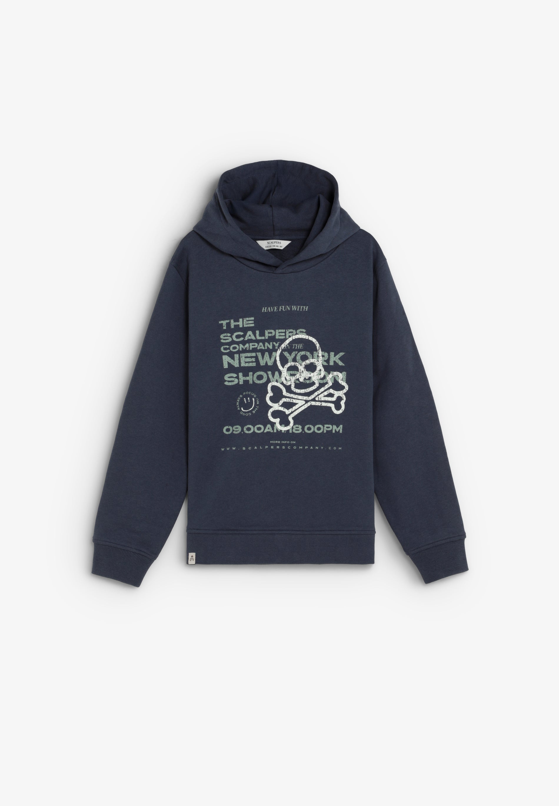SWEAT COM CAPUZ COM EFEITO LAVADO