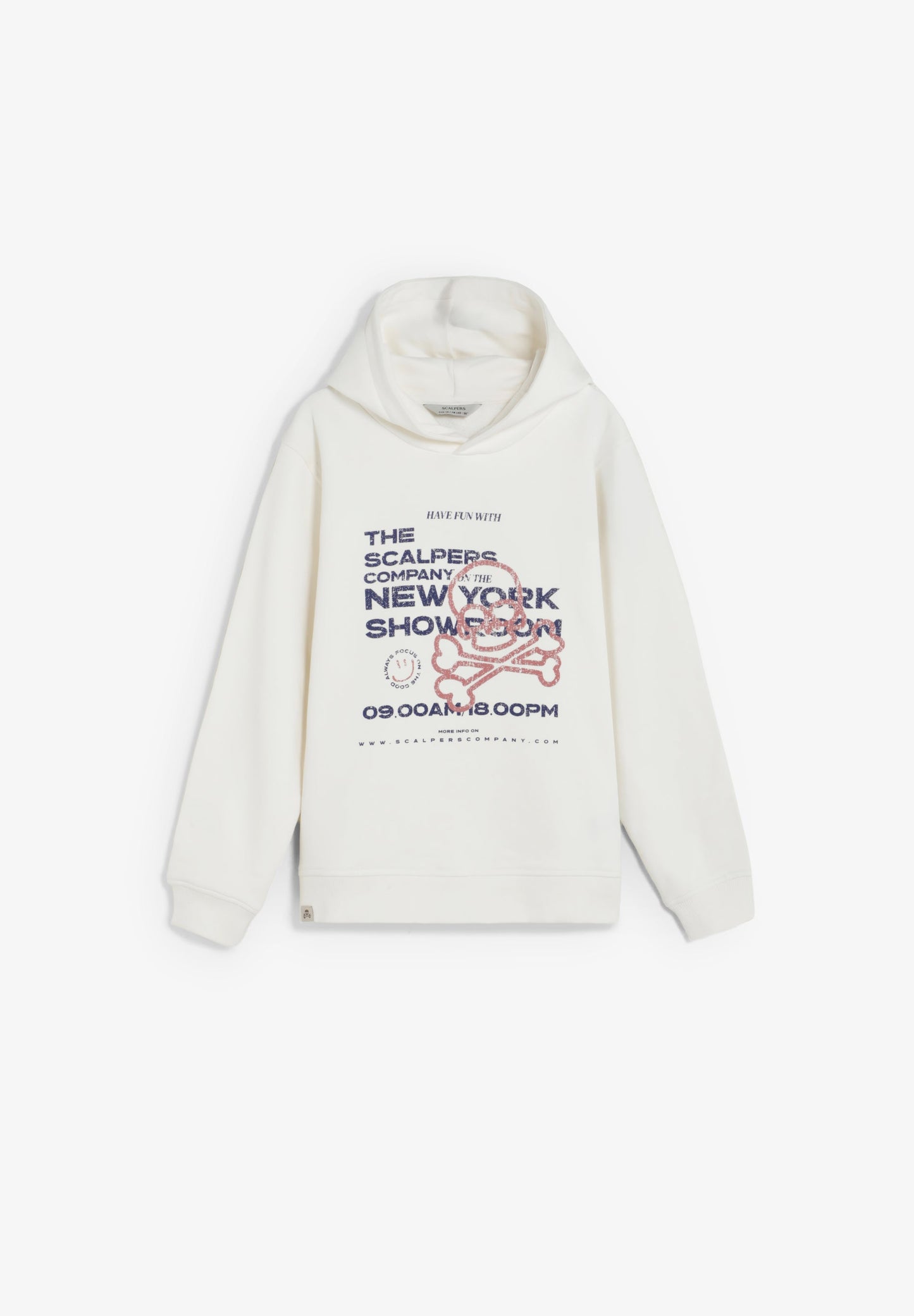 SWEAT COM CAPUZ COM EFEITO LAVADO