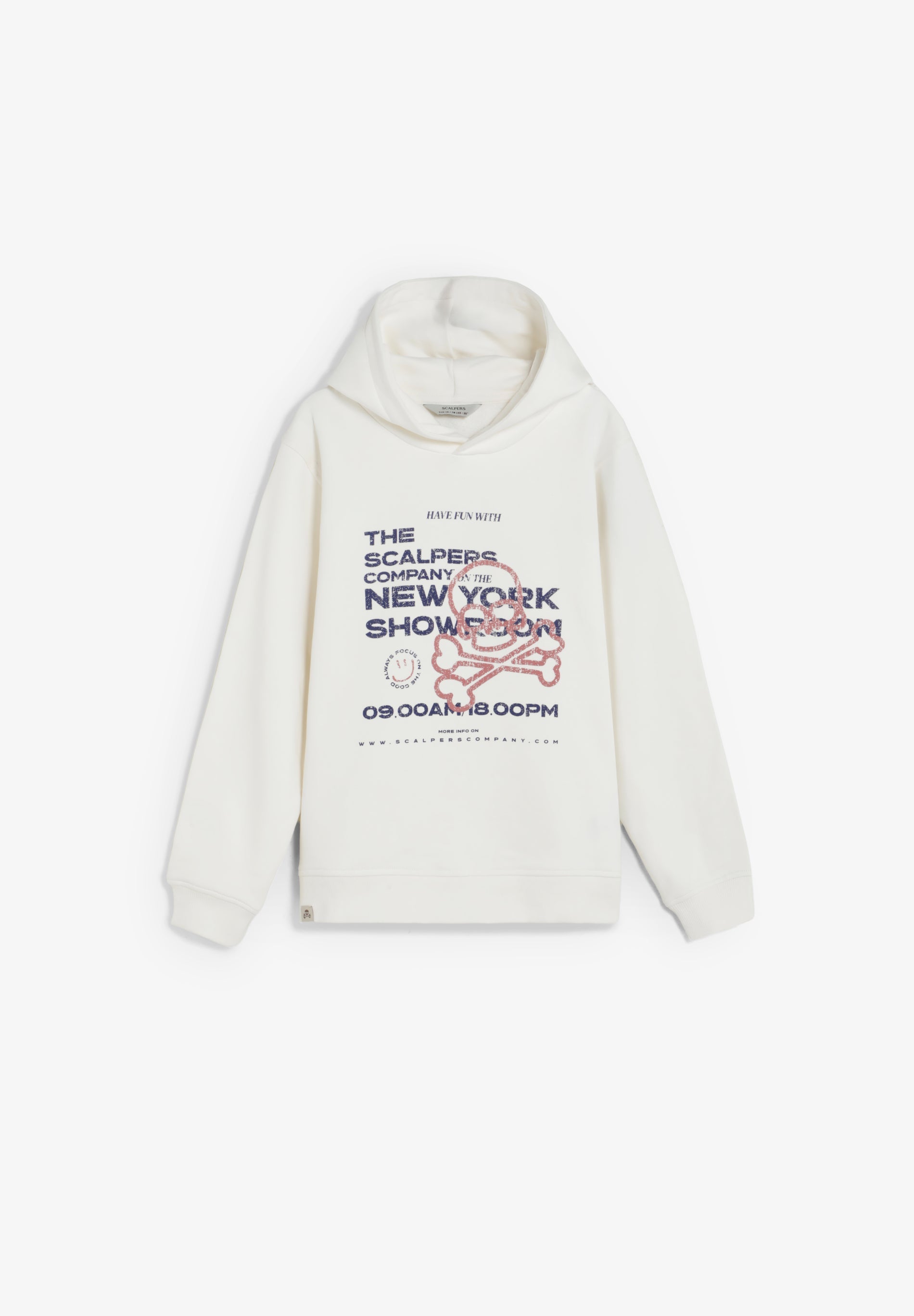 SWEAT COM CAPUZ COM EFEITO LAVADO