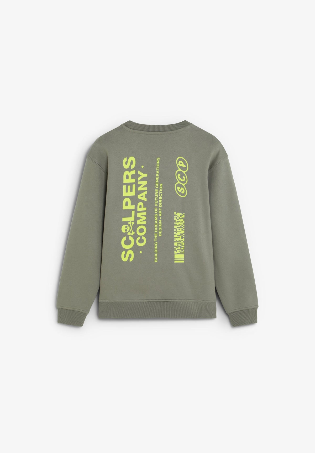 SWEATSHIRT RELAXED COM PADRÃO EM CONTRASTE