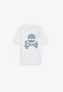 T-SHIRT SKULL COM ESTAMPADO ÉTNICO