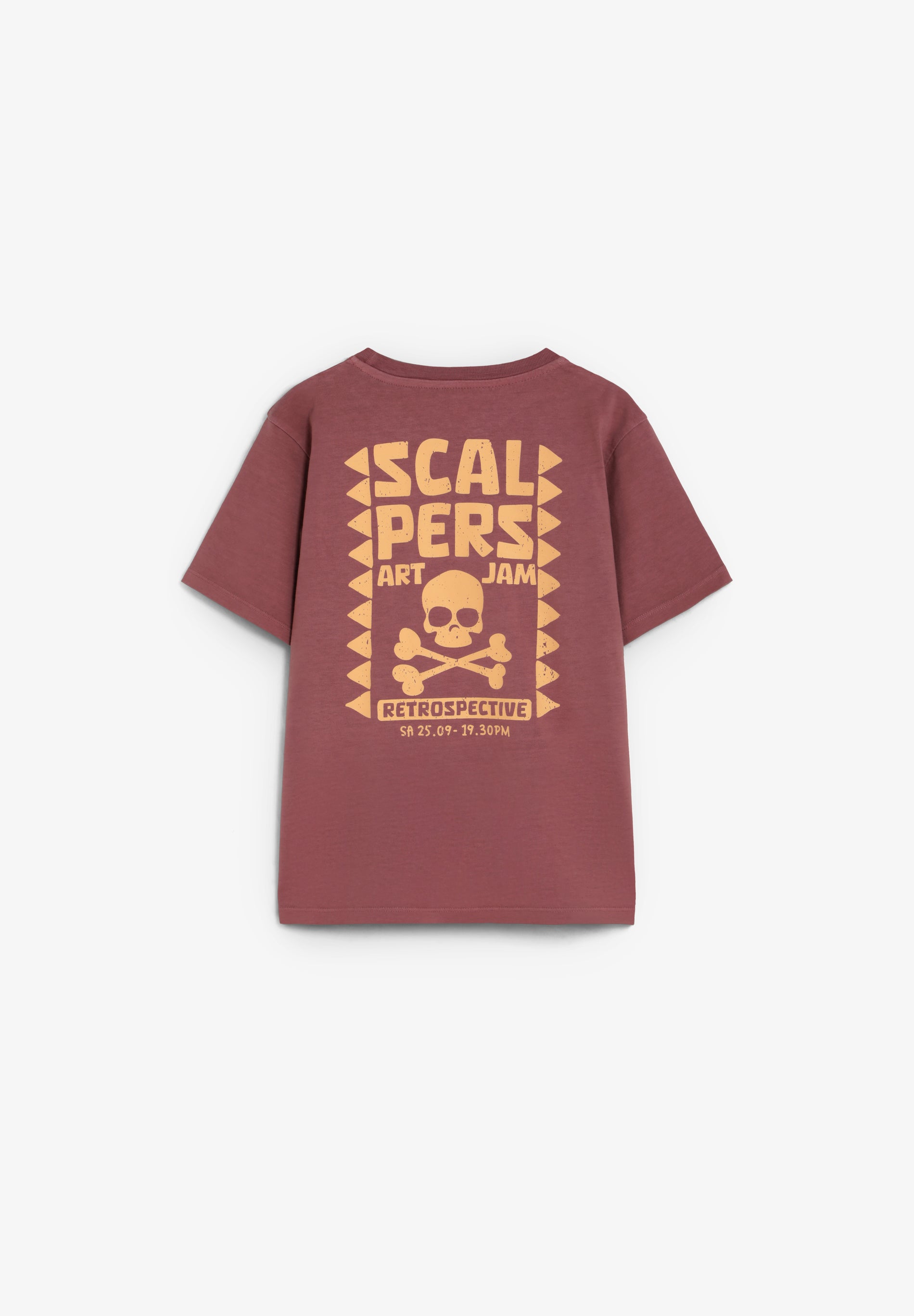 T-SHIRT DE MANGA CURTA ESTAMPADA