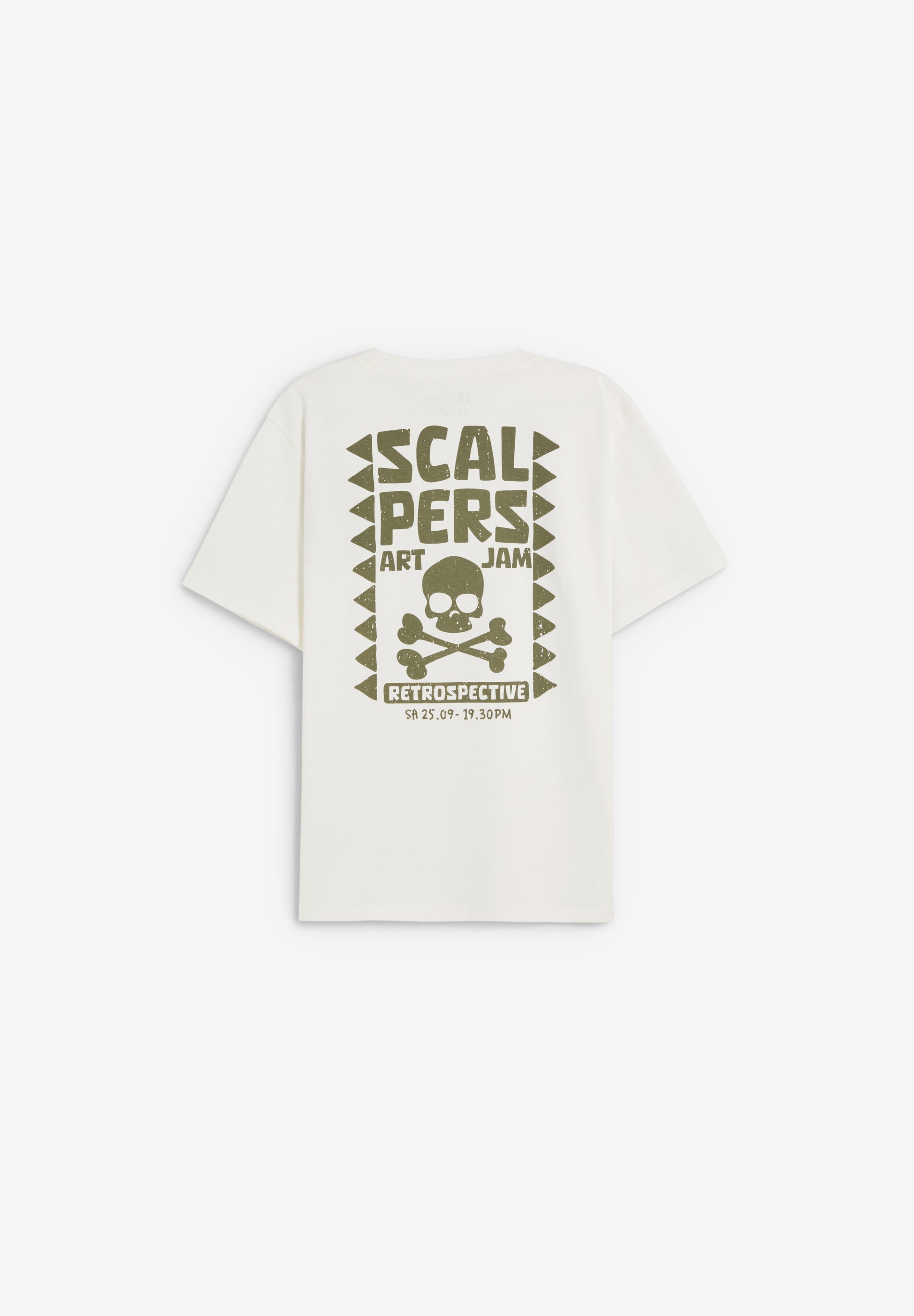 T-SHIRT DE MANGA CURTA ESTAMPADA