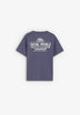T-SHIRT SKULL COM ESTAMPADO NAS COSTAS