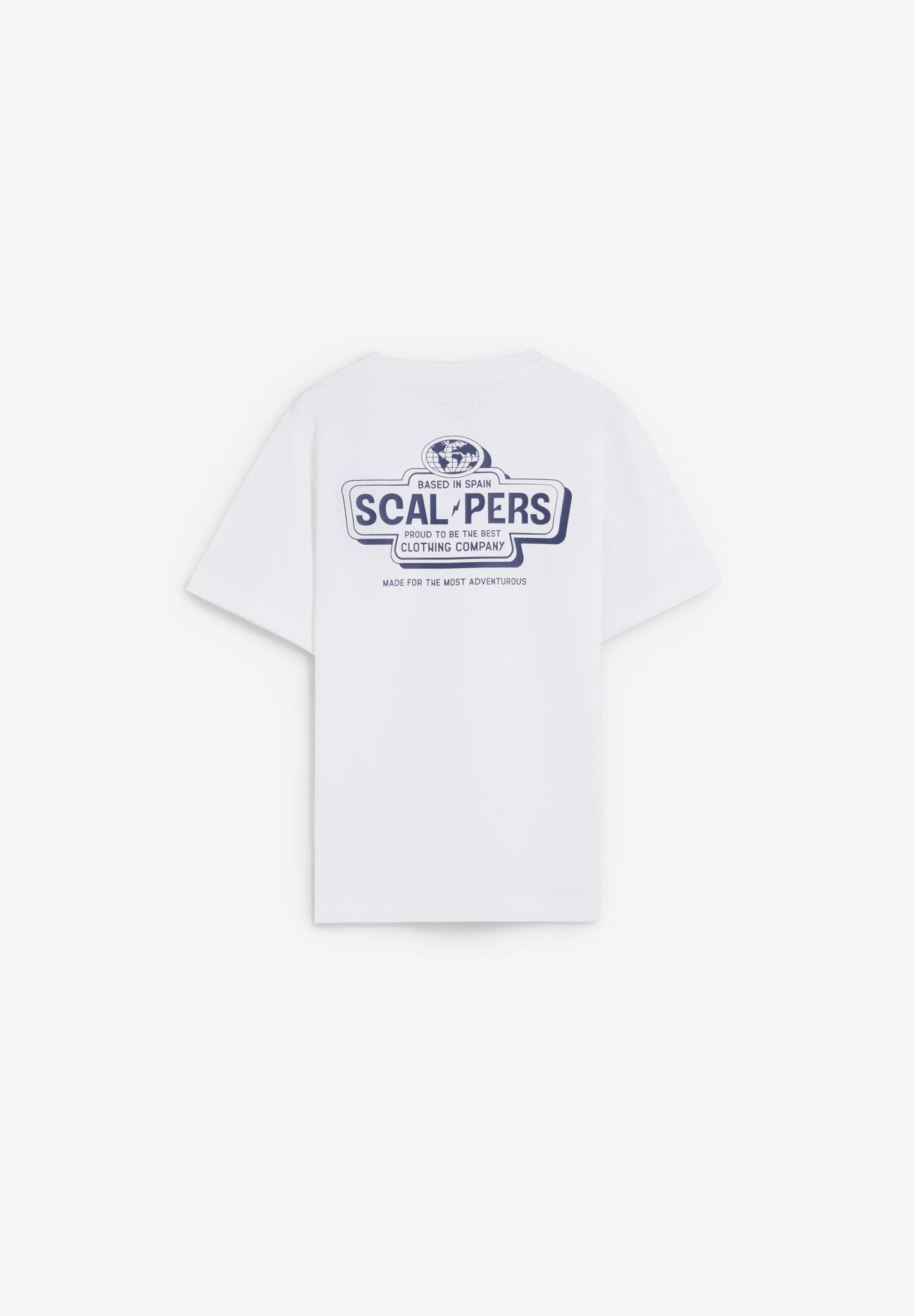 T-SHIRT SKULL COM ESTAMPADO NAS COSTAS