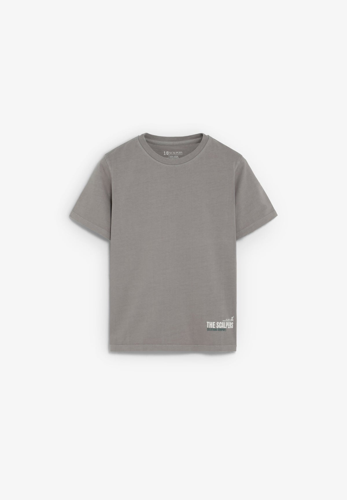 T-SHIRT COM PADRÃO EM CONTRASTE