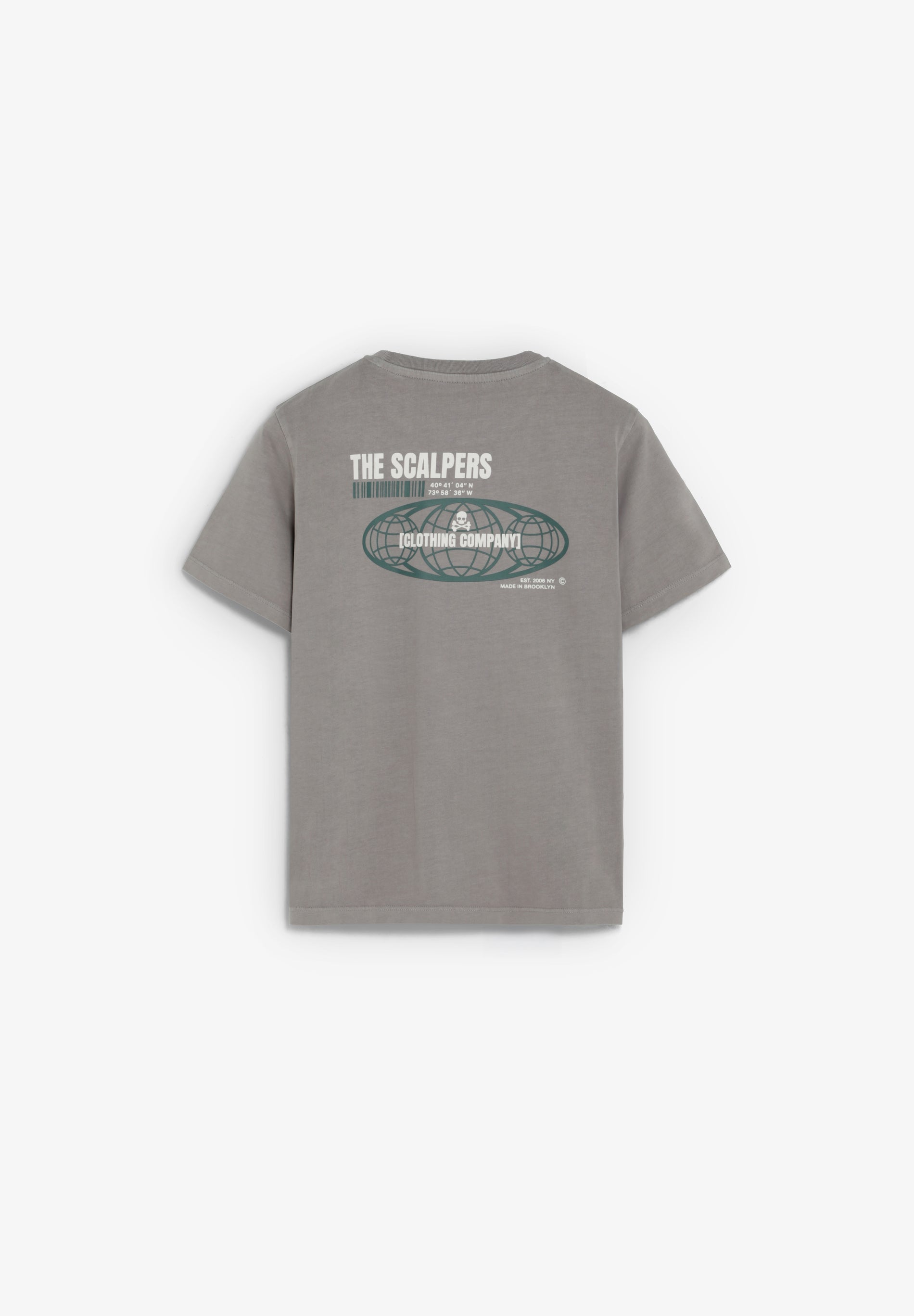 T-SHIRT COM PADRÃO EM CONTRASTE