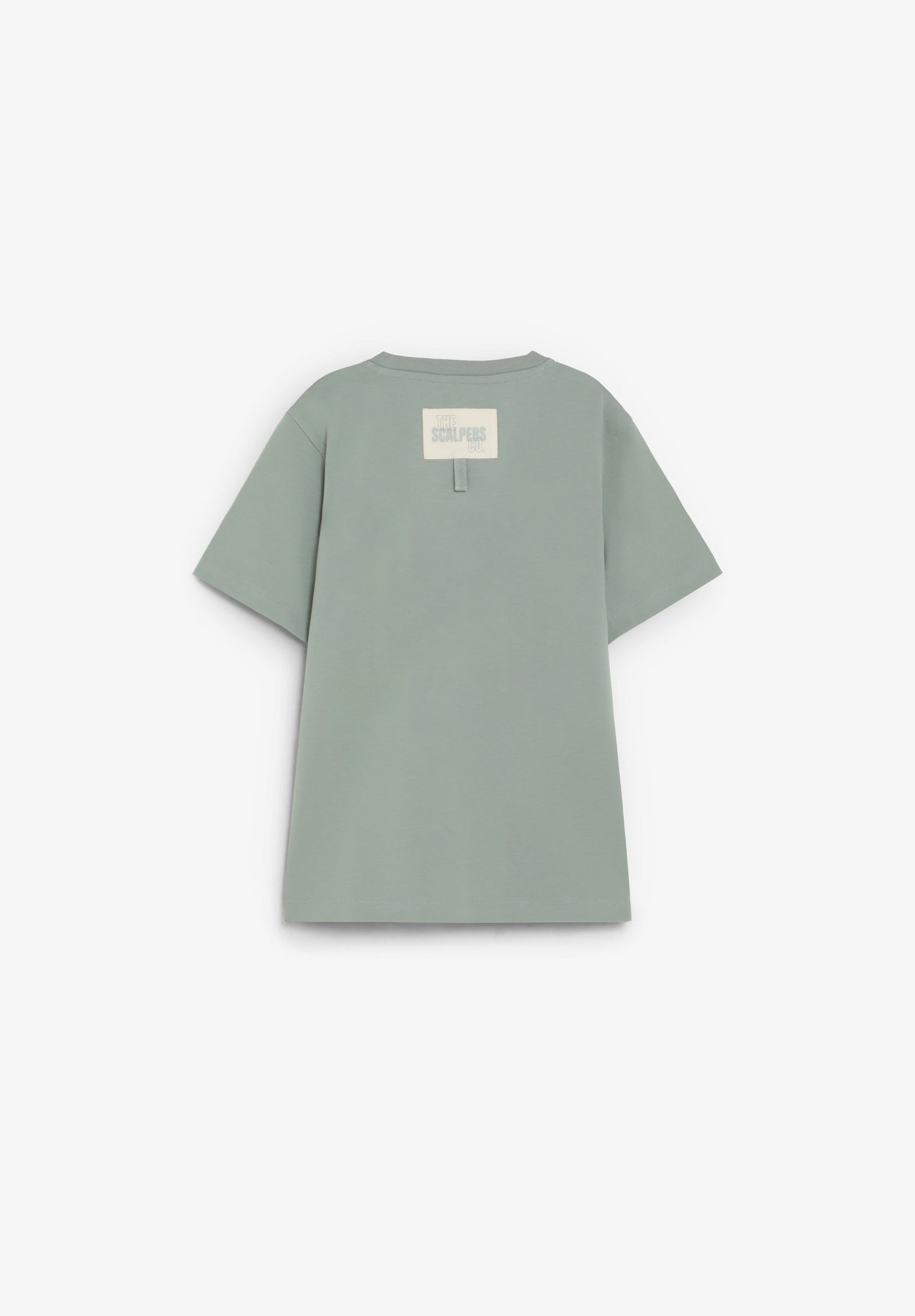 T-SHIRT COM PADRÃO PORMENOR ATRÁS