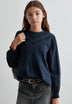 BLUSA ROMÂNTICA COM BORDADOS