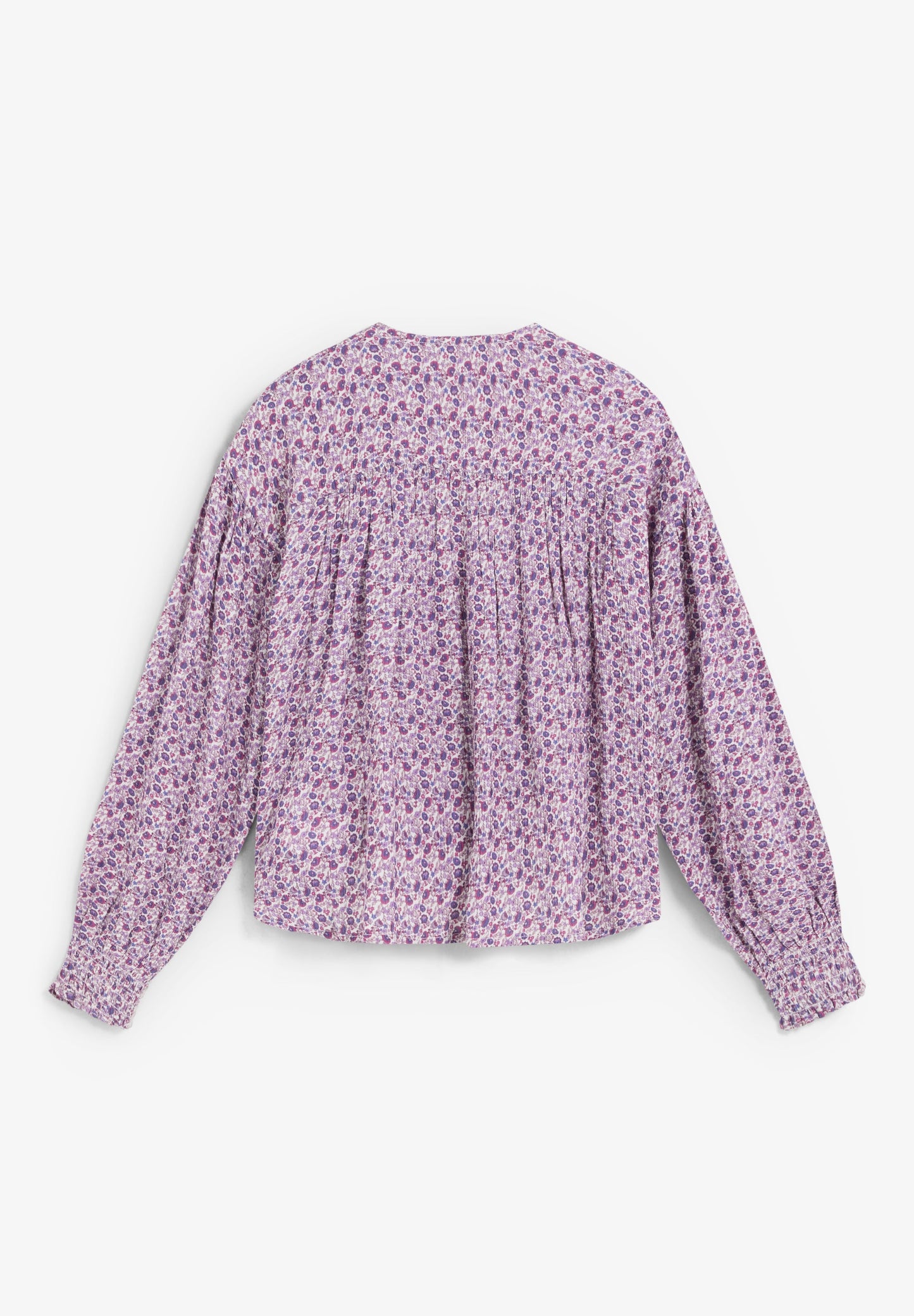 BLUSA COM PADRÃO FLORAL