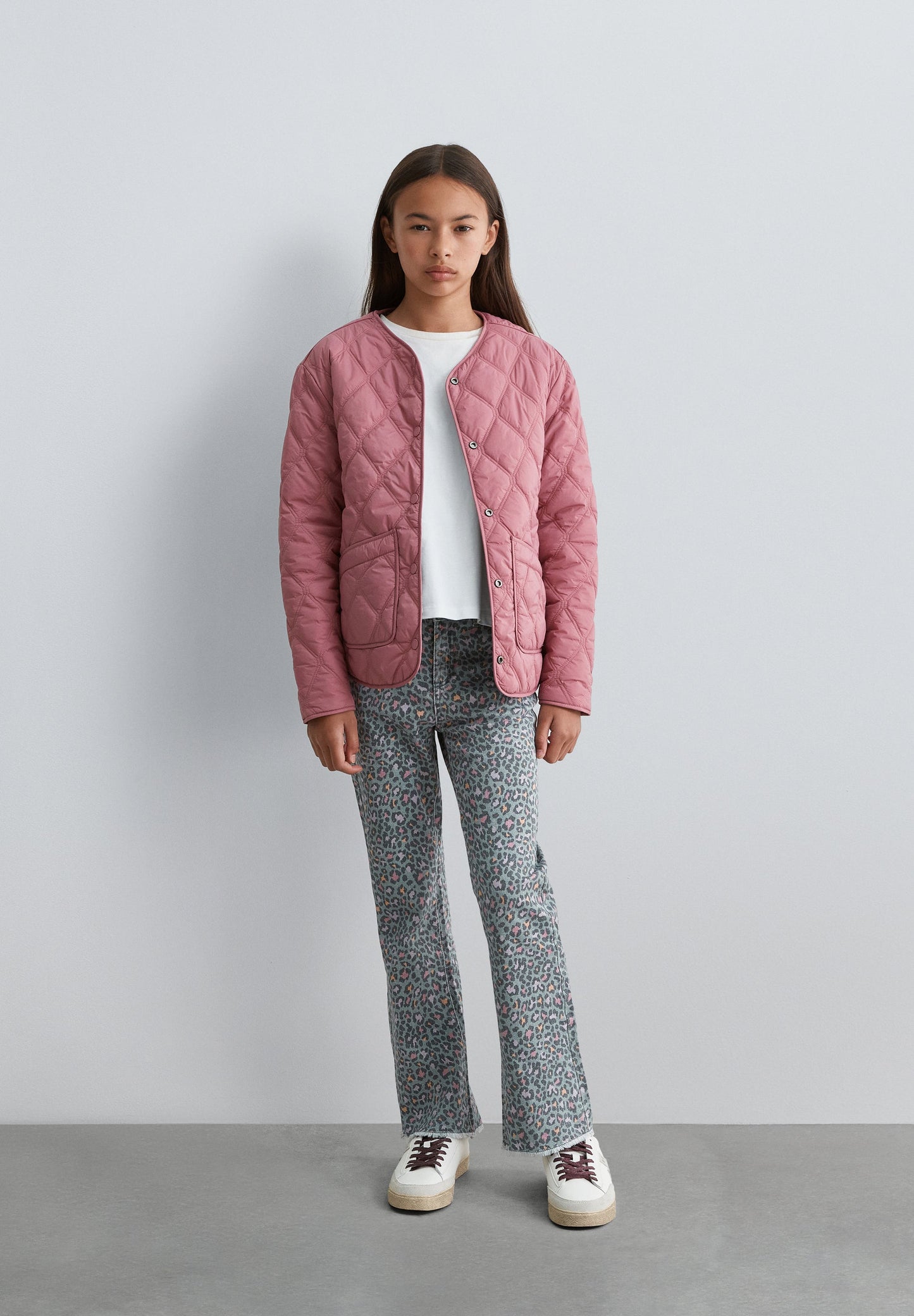 SCDINA PRINT JACKET GIRLS