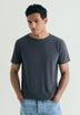 T-SHIRT BÁSICA EM LINHO