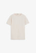 T-SHIRT BÁSICA EM LINHO