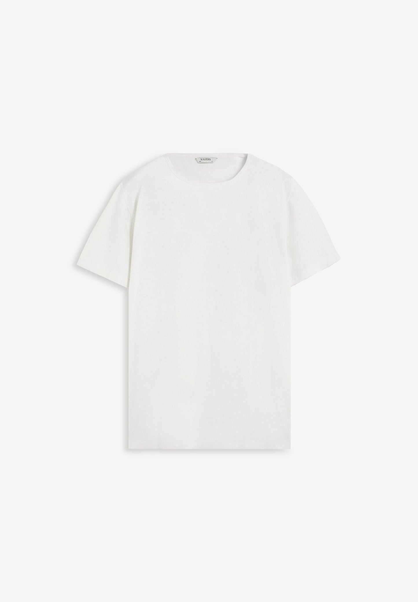T-SHIRT BÁSICA EM LINHO