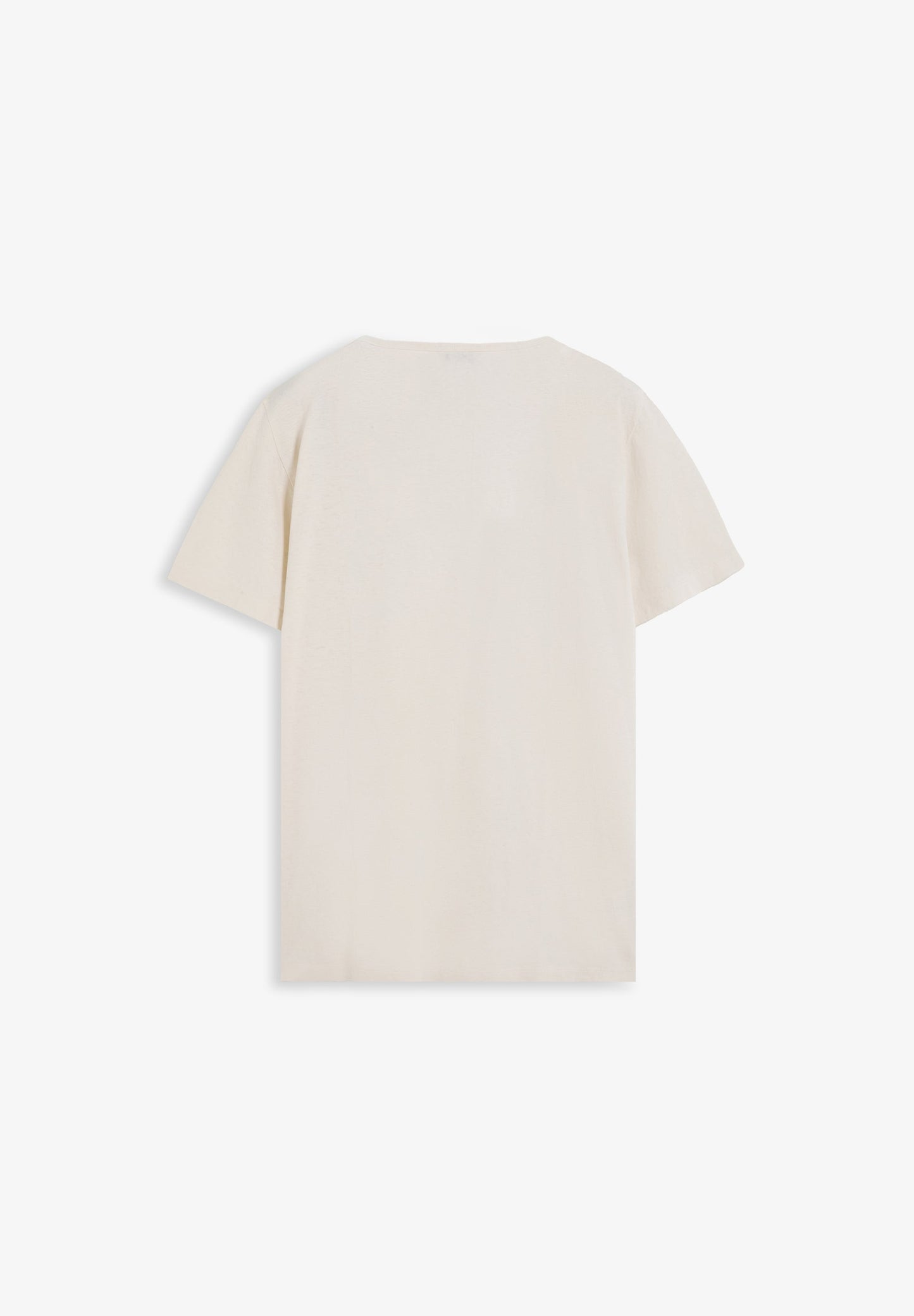 T-SHIRT BÁSICA EM LINHO