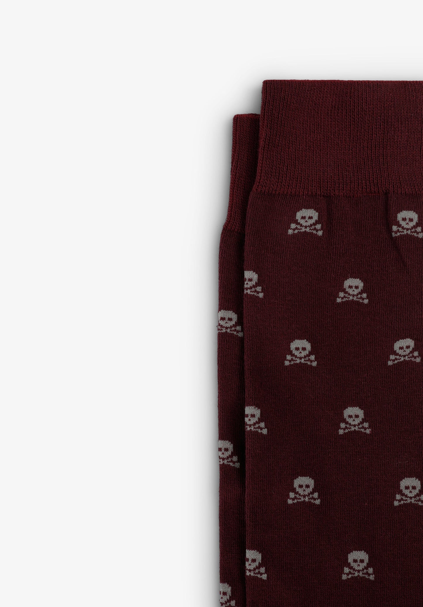 MEIAS COM PADRÃO SKULL