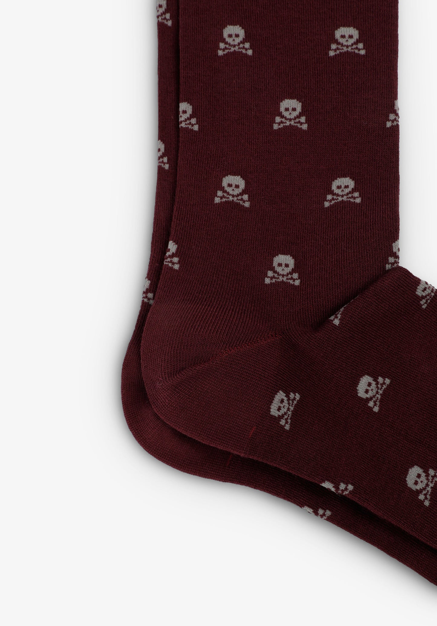 MEIAS COM PADRÃO SKULL
