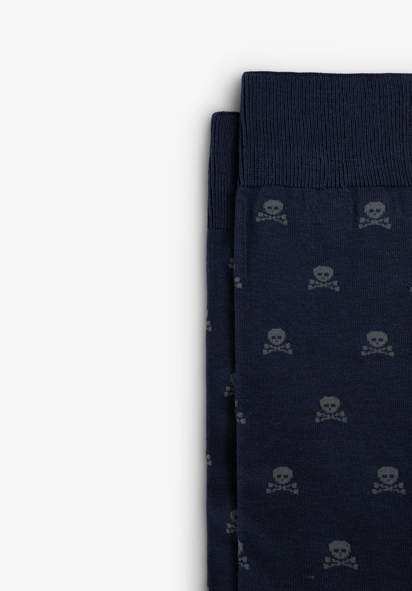 MEIAS COM PADRÃO SKULL