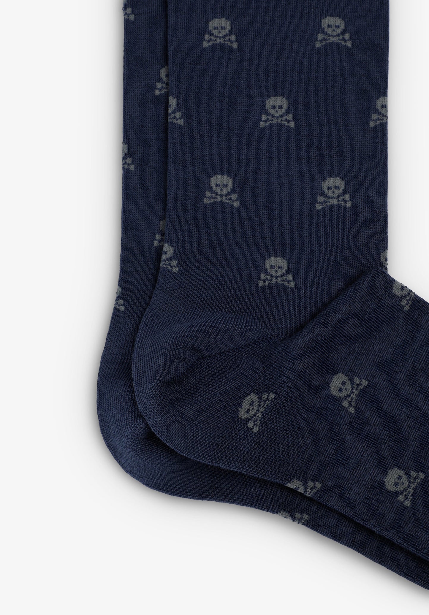 MEIAS COM PADRÃO SKULL