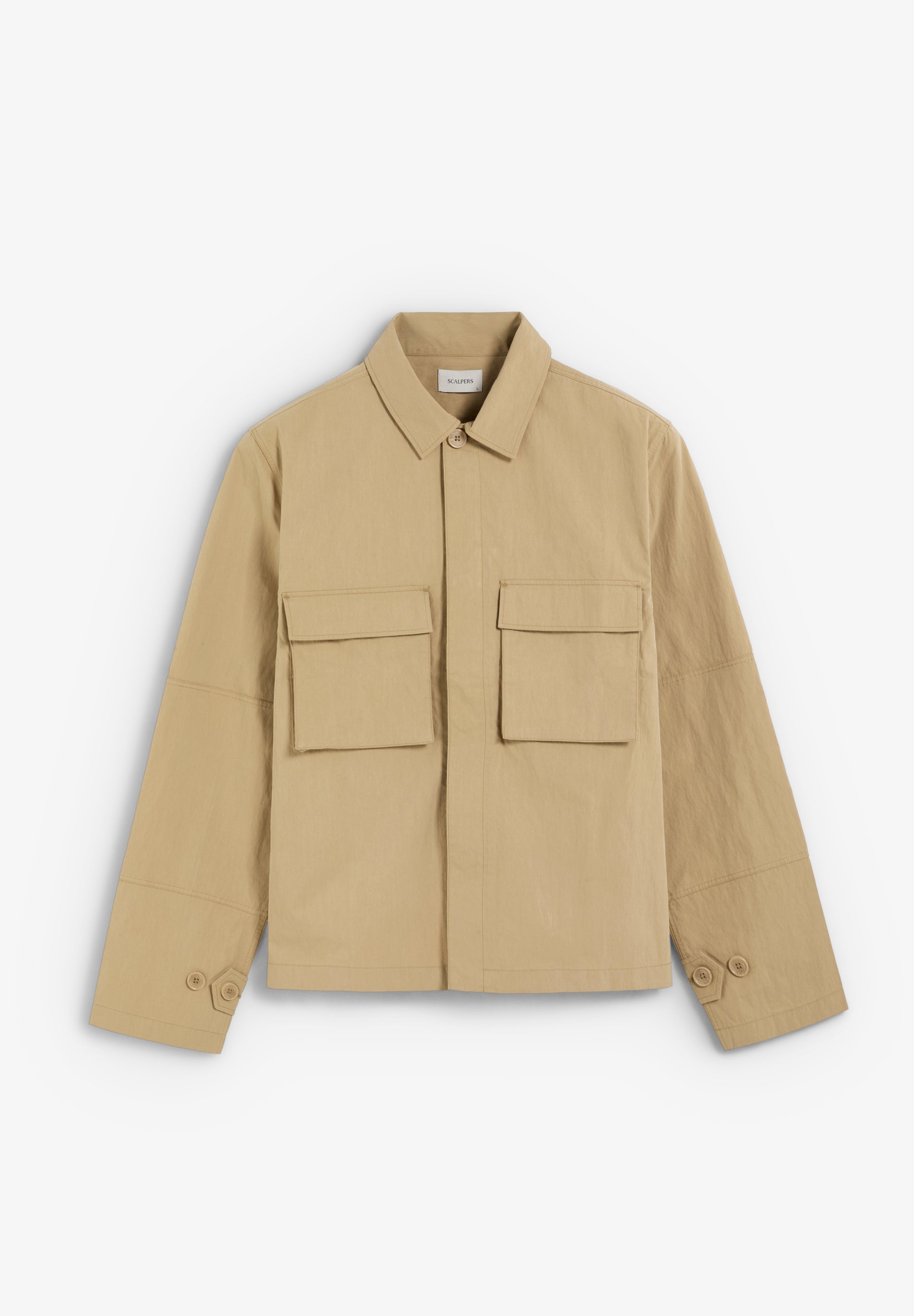 CAMISA COMPRIDA TÉCNICA COM BOLSOS