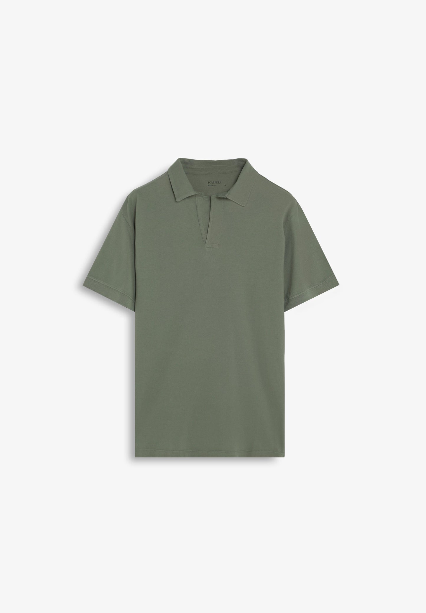 POLO EM ALGODÃO TEXTURADO