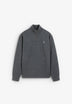 SWEATER MEIO ZIP COM SKULL