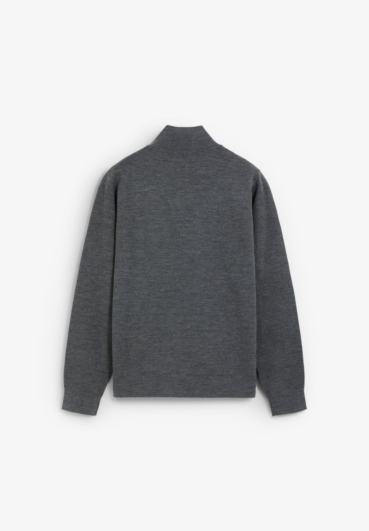 SWEATER MEIO ZIP COM SKULL