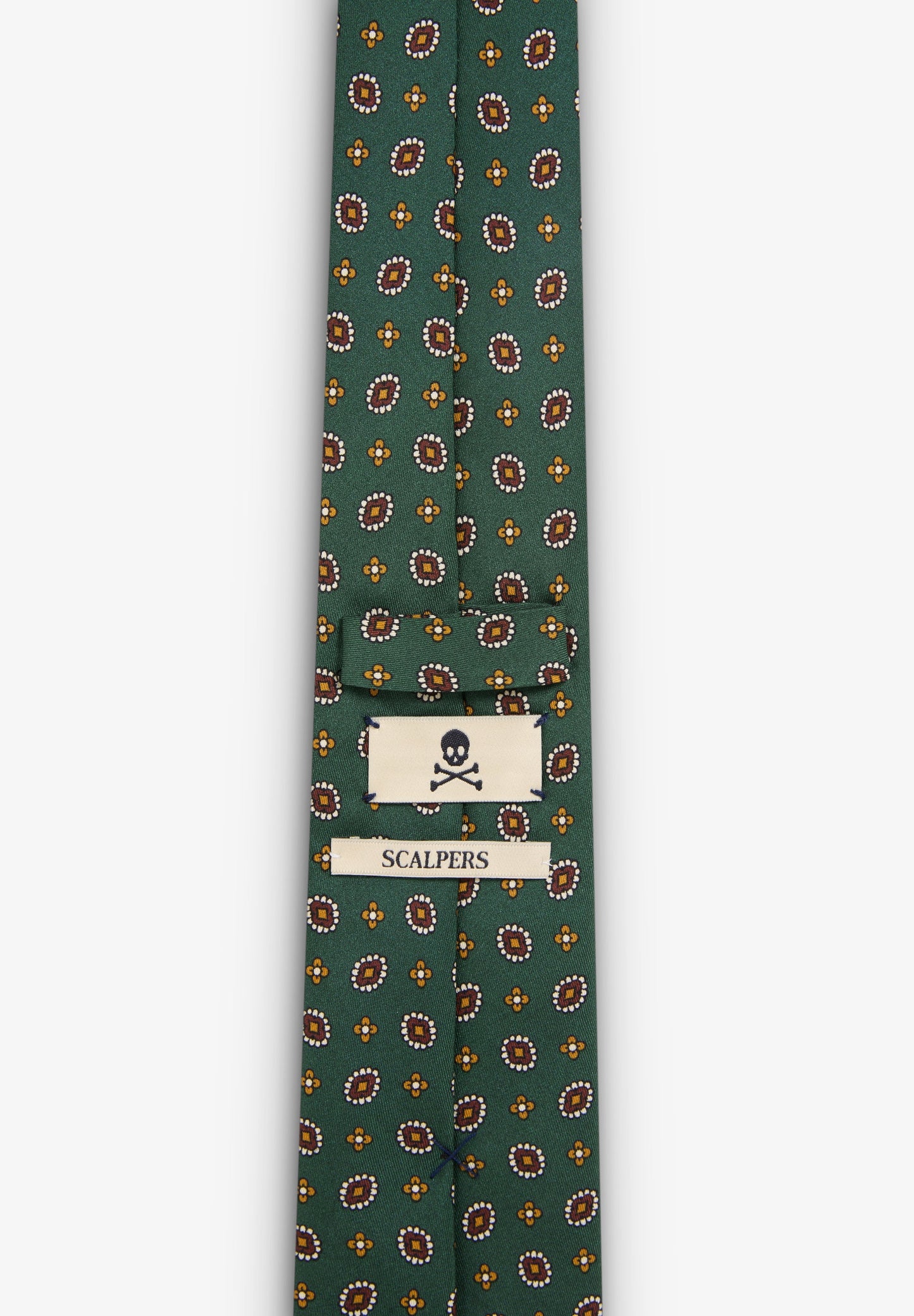 GRAVATA DE SEDA ESTAMPADA